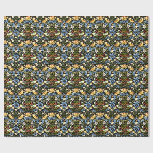 William Morris, Erdbeerdieb Geschenkpapier (Flach)