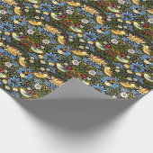 William Morris, Erdbeerdieb Geschenkpapier (Ecke)