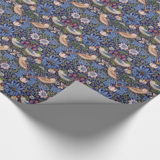 William Morris-Erdbeerdieb Geschenkpapier (Ecke)