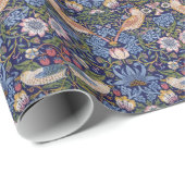 William Morris-Erdbeerdieb Geschenkpapier (Rolleneckpunkt)