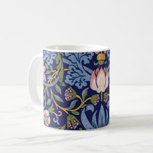 William Morris-Erdbeerdieb Kaffeetasse (Vorderseite Links)