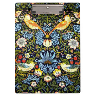 William Morris - Erdbeerdieb, Klemmbrett