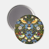 William Morris - Erdbeerdieb, Magnet (Vorderseite/Rückseite)