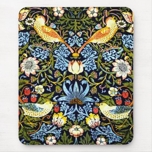 William Morris - Erdbeerdieb, Mousepad (Vorne)