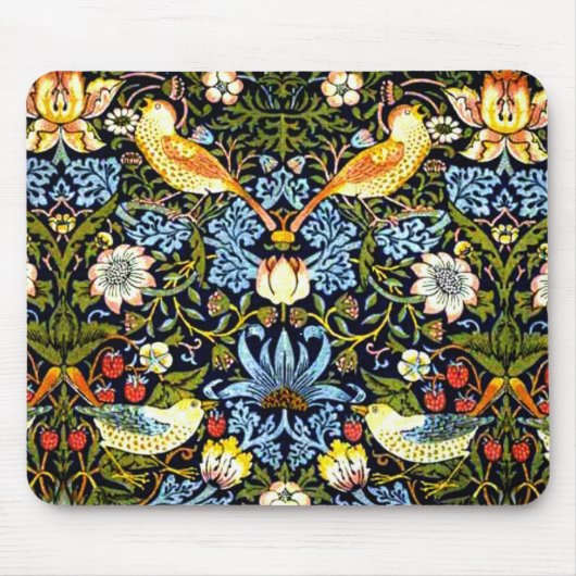 William Morris - Erdbeerdieb Mousepad (Vorne)