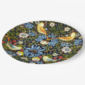William Morris - Erdbeerdieb Pappteller (Schrägansicht)