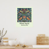 William Morris - Erdbeerdieb Poster (Küche)