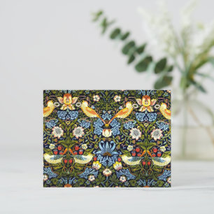 William Morris, Erdbeerdieb, Postkarte