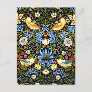 William Morris, Erdbeerdieb, Postkarte