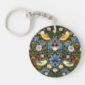 William Morris - Erdbeerdieb, Schlüsselanhänger (Vorderseite)