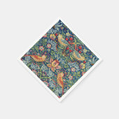 William Morris - Erdbeerdieb Serviette (Ecke)