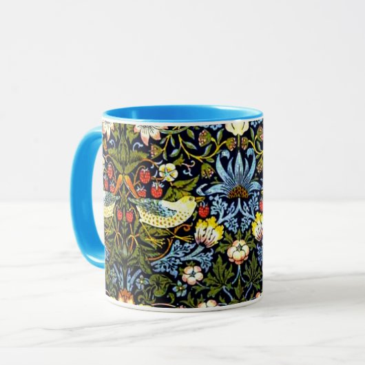 William Morris - Erdbeerdieb Tasse (Vorderseite Links)