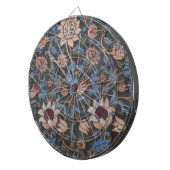William Morris Evenlode-Muster: Vintage Stimmung Dartscheibe (Vorderseite rechts)