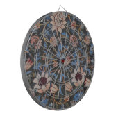 William Morris Evenlode-Muster: Vintage Stimmung Dartscheibe (Vorderseite Links)