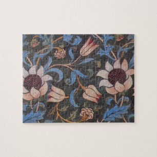 William Morris Evenlode-Muster: Vintage Stimmung Puzzle