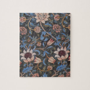 William Morris Evenlode-Muster: Vintage Stimmung Puzzle