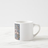 William Morris Evenlode Textile Floral Art Espressotasse (Rechts)