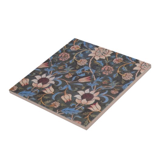 William Morris Evenlode Textile Floral Art Fliese (Seite)