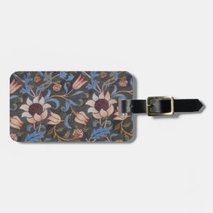 William Morris Evenlode Textile Floral Art Gepäckanhänger