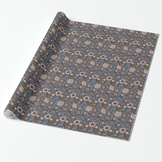 William Morris Evenlode Textile Floral Art Geschenkpapier (Ungerollt)