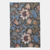 William Morris Evenlode Textile Floral Art Geschirrtuch (Vertikal)