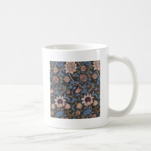 William Morris Evenlode Textile Floral Art Kaffeetasse