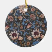 William Morris Evenlode Textile Floral Art Keramikornament (Vorne)