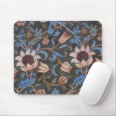 William Morris Evenlode Textile Floral Art Mousepad (Mit Mouse)