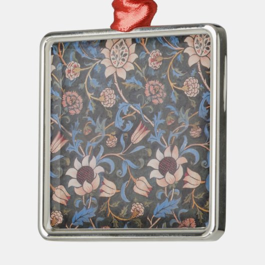 William Morris Evenlode Textile Floral Art Ornament Aus Metall (Links)