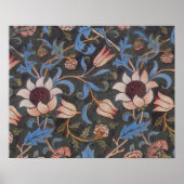 William Morris Evenlode Textile Floral Art Poster (Vorne)