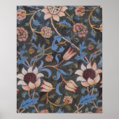 William Morris Evenlode Textile Floral Art Poster (Vorne)
