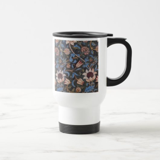 William Morris Evenlode Textile Floral Art Reisebecher (Rechts)