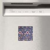 William Morris Evenlode Textile Pattern Magnet (In Situ (Geschirrspüler))