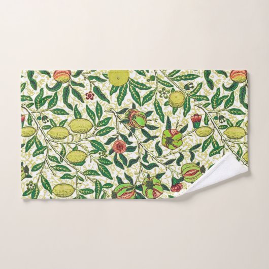 William Morris Exotic Frucht, Lemon Gelb Badhandtuch Set (Handtuch)