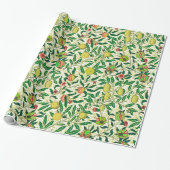 William Morris Exotic Frucht, Lemon Gelb Geschenkpapier (Ungerollt)