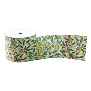 William Morris Exotic Frucht, Lemon Gelb Ripsband
