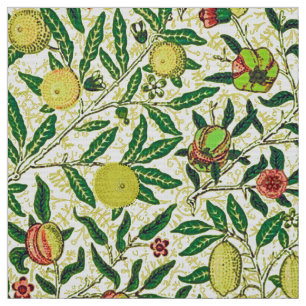 William Morris Exotic Frucht, Lemon Gelb Stoff