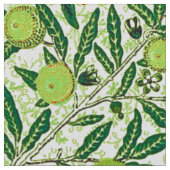 William Morris Exotic Frucht, Limette Green Stoff (Nahaufnahme)
