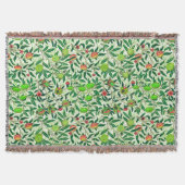 William Morris Exotic Frucht, Limettengrün Decke (Vorderseite)