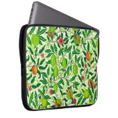 William Morris Exotic Frucht, Limettengrün Laptopschutzhülle (Vorne Rechts)