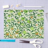 William Morris Exotic Frucht, Limettengrün Seidenpapier (Handwerk)