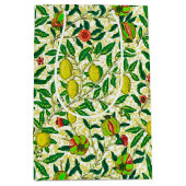 William Morris Exotic Frucht, Zitronengelb Mittlere Geschenktüte (Vorderseite)