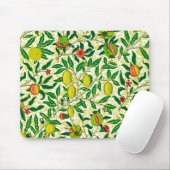 William Morris Exotic Frucht, Zitronengelb Mousepad (Mit Mouse)