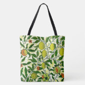 William Morris Exotische Früchte, Zitronengelb Tasche (Rückseite)