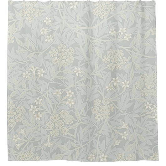 William Morris Faded Jasmine Duschvorhang (Vorderseite)