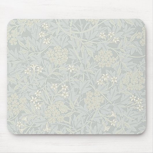 William Morris Faded Jasmine-Mauspad Mousepad (Vorne)