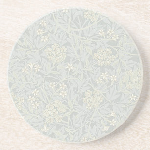 William Morris Faded Jasmine Sandstein Untersetzer