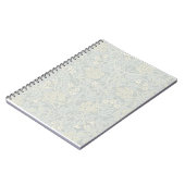 William Morris Faded Jasmine Spiral Notebook Notizblock (Linke Seite)