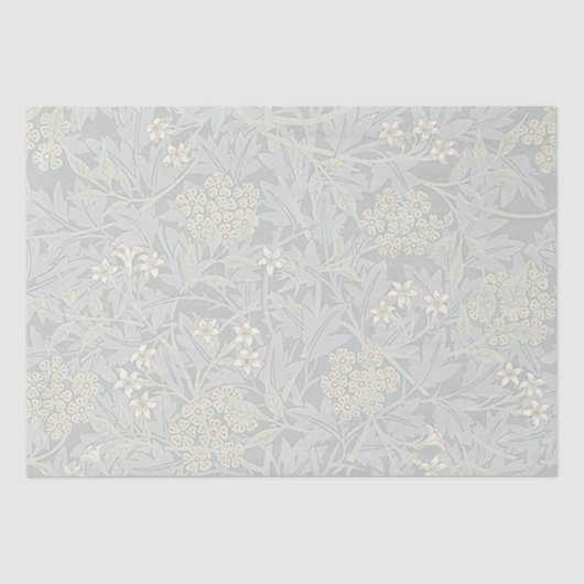 William Morris Faded Jasmine Tissue Paper Seidenpapier (Vorderseite)