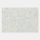 William Morris Faded Jasmine Wrapping Paper Geschenkpapier Set (Vorderseite 3)